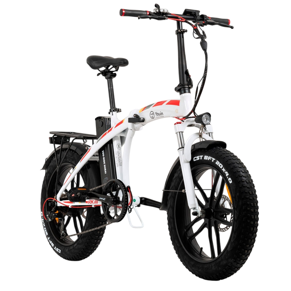 Elcykel Youin BK1600W DUBAI Vit 250 W 10000 mAh 20"