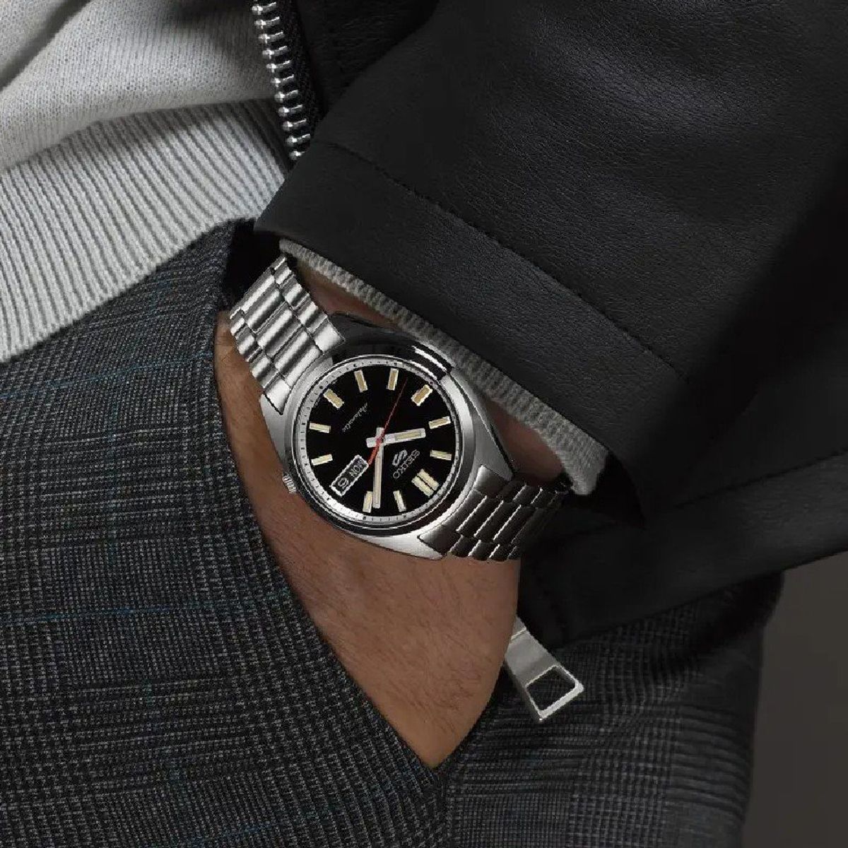 SEIKO 5 MOD. SPORTS AUTOMATIC - BLACK