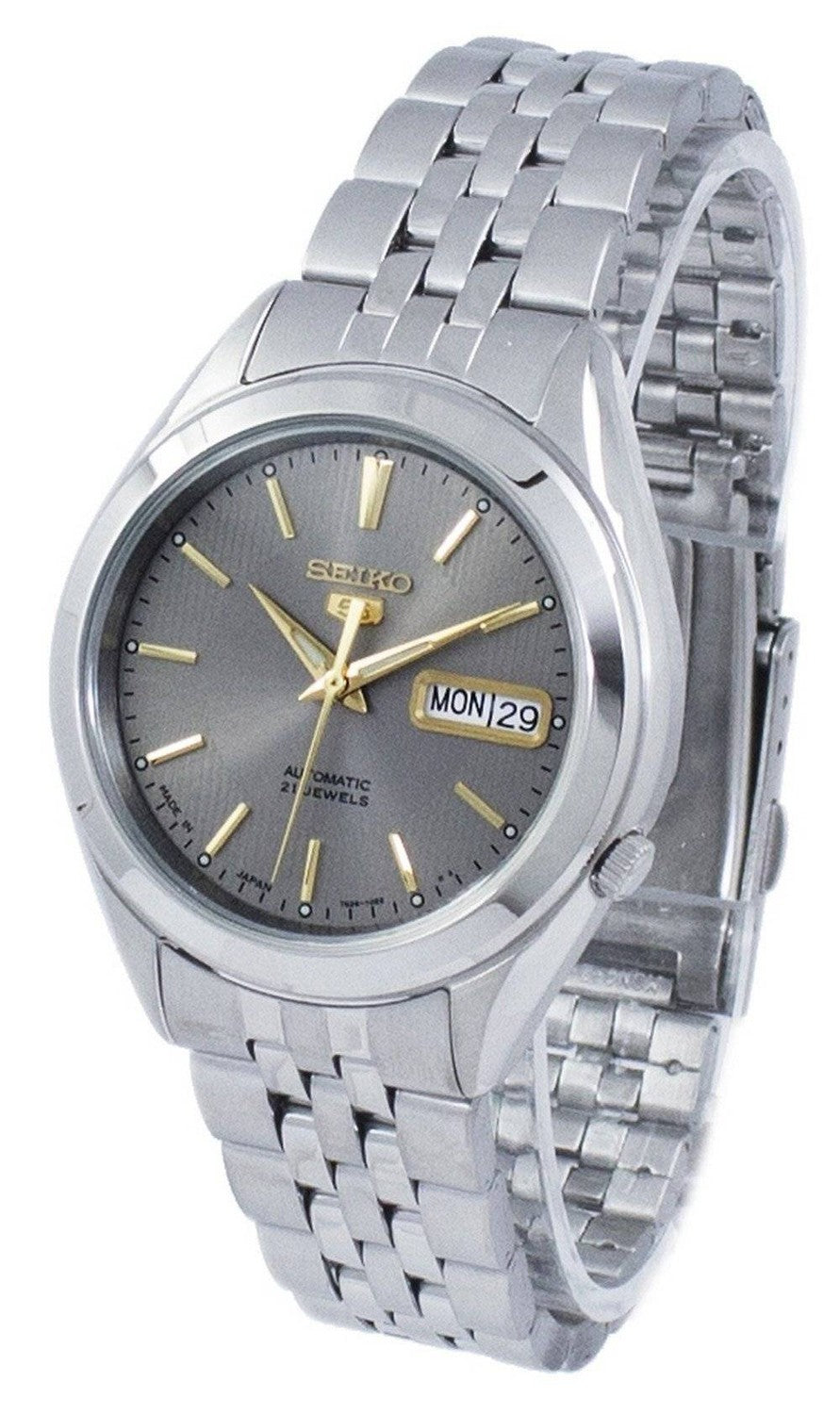Seiko 5 Automatic Japan Made SNKL19 SNKL19J1 SNKL19J Herrklocka