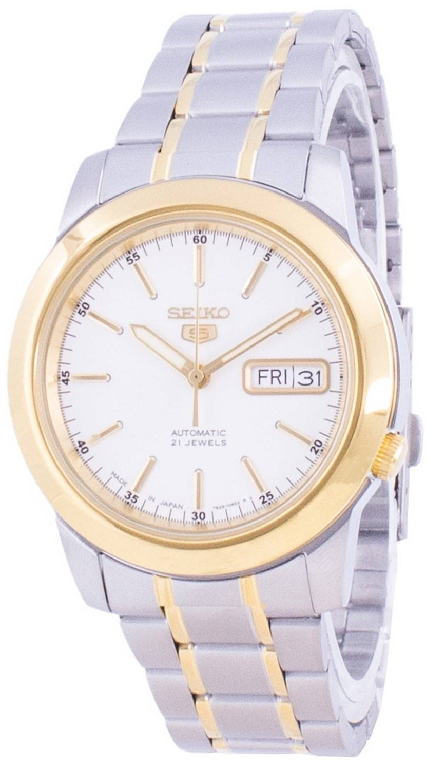Seiko 5 Silver Urtavla Automatisk SNKE54J SNKE54J1 SNKE54J Herrklocka