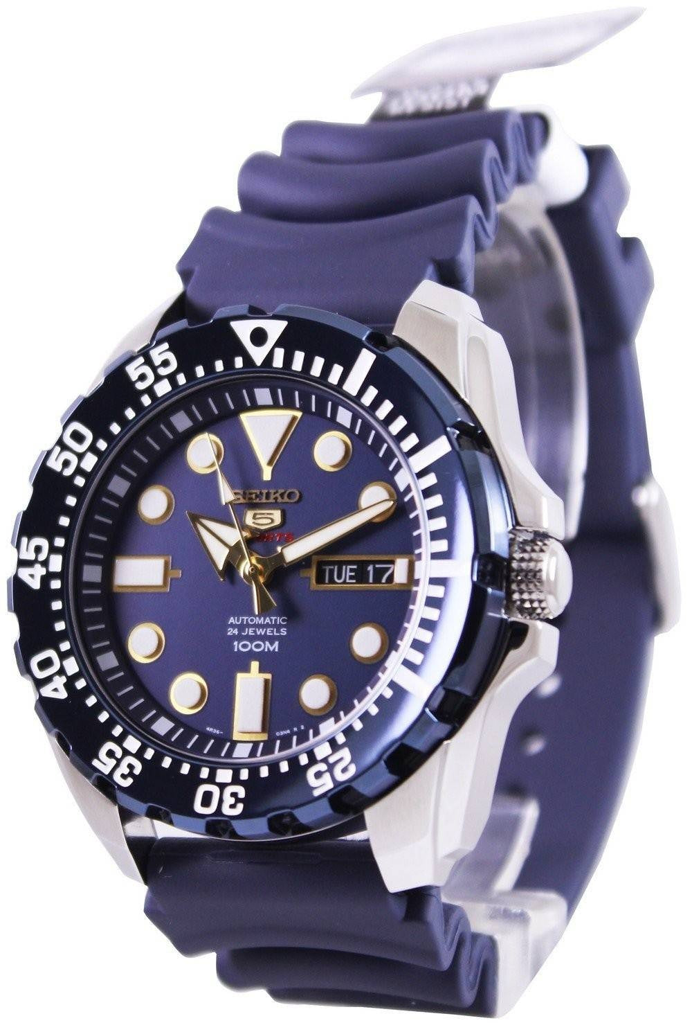 Seiko 5 Sports Automatic 24 Jewels SRP605K2 Herrklocka