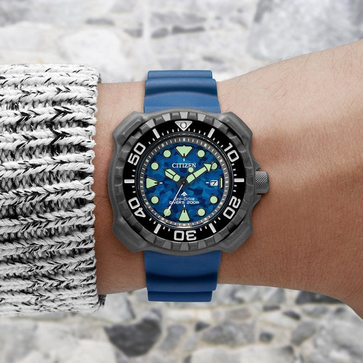 CITIZEN Mod. PROMASTER Diver’s Eco Drive Super Titanium