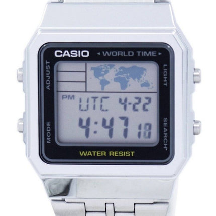 Casio Alarm World Time Digital A500WA-1DF herrklocka