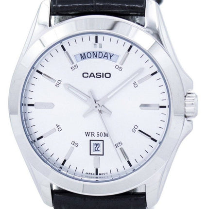 Casio Analog Silver Urtavla MTP-1370L-7AVDF MTP-1370L-7AV herrklocka