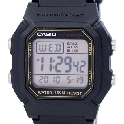 Casio Digital Alarm Illuminator W-800HG-9AVDF W-800HG-9AV herrklocka