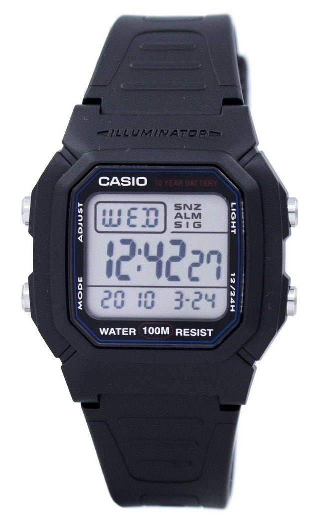 Casio Digital Classic Illuminator W-800H-1AVDF W-800H-1AV herrklocka