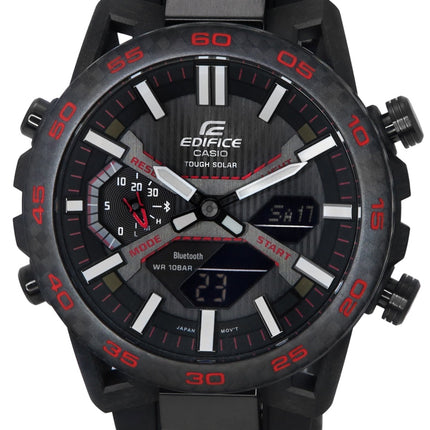 Casio Edifice Sospensione Mobile Link Analog Digital Solar ECB-2000PB-1A 100M herrklocka