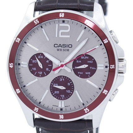 Casio Enticer Analog Quartz MTP-1374L-7A1VDF MTP1374L-7A1VDF Herrklocka