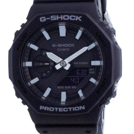 Casio G-Shock Carbon Core Guard Analog Digital Quartz Diver's GA-2100-1A GA2100-1 200M herrklocka