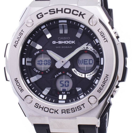 Casio G-Shock G-STEEL Analog-Digital World Time GST-S110-1A GSTS110-1A herrklocka
