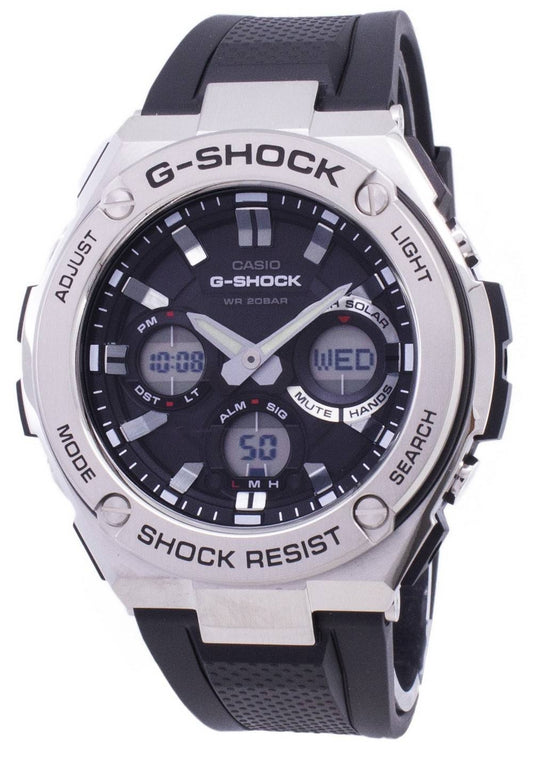 Casio G-Shock G-STEEL Analog-Digital World Time GST-S110-1A GSTS110-1A herrklocka