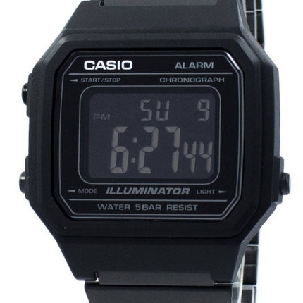 Casio Illuminator Chronograph Alarm Digital B650WB-1B Quartz Unisex Watch