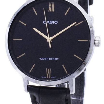 Casio Quartz LTP-VT01L-1B LTPVT01L-1B analog damklocka