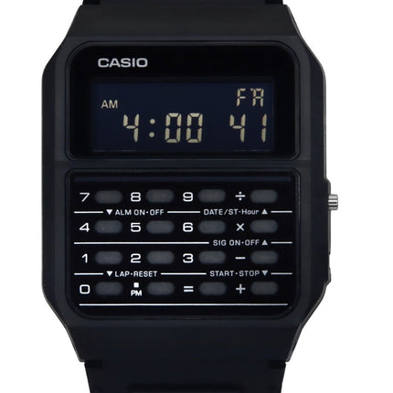 Casio Youth Data Bank CA-53WF-1B CA53WF-1B Kvarts unisexklocka