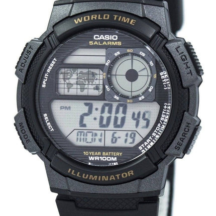 Casio Youth Digital World Time AE-1000W-1AV AE1000W-1AV herrklocka