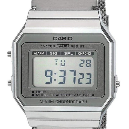 Casio Youth Vintage Daily Alarm Quartz A-700WM-7A A700WM-7A 100M Damklocka