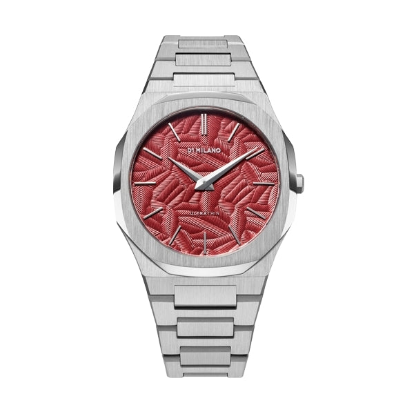D1 MILANO Mod. ULTRA THIN BARN RED