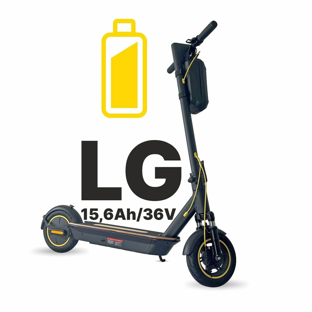 Elskoter Manta XRIDER M10 Pro Svart 500 W