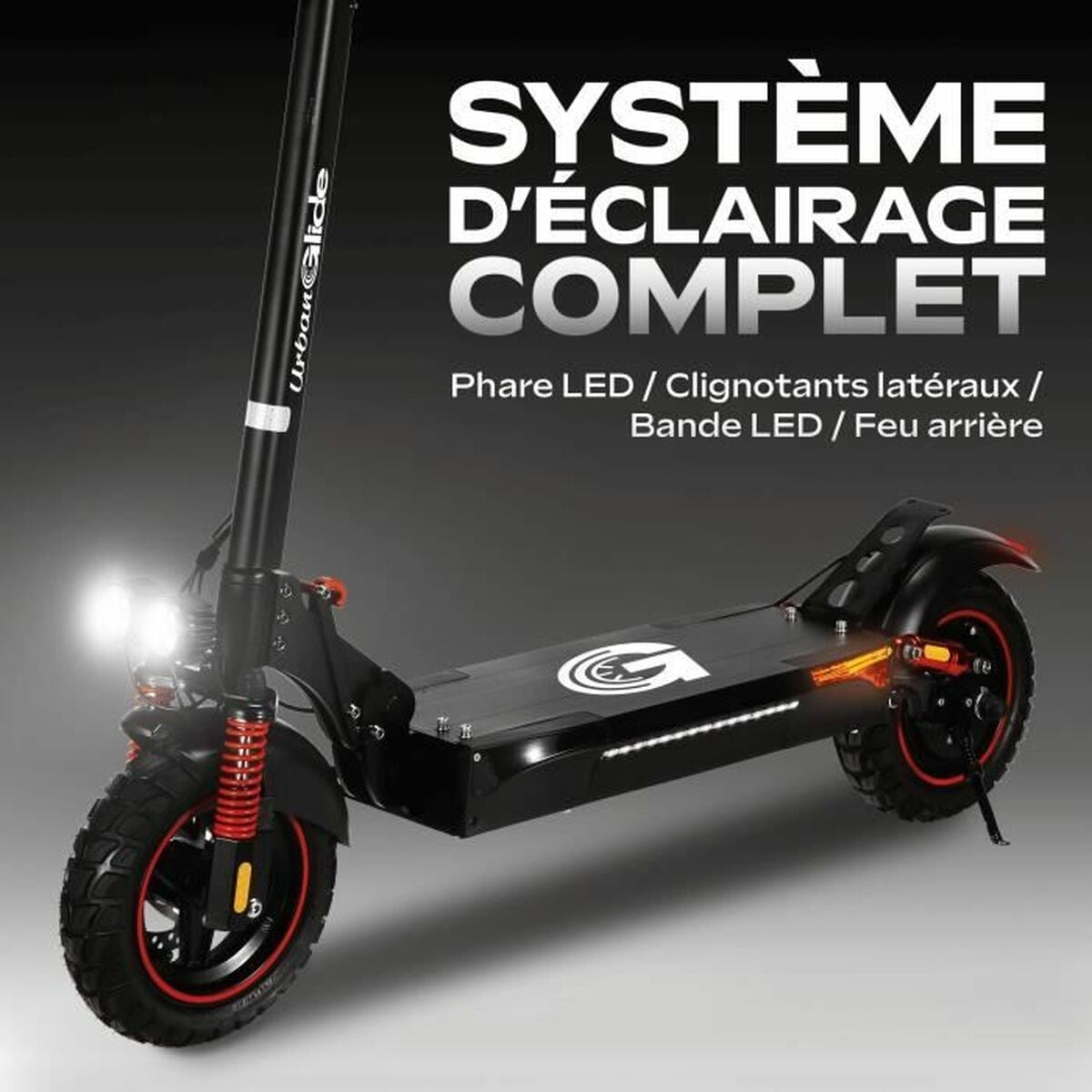 Elskoter Urbanglide ECROSS PRO LITE 2 Svart 25 km/h