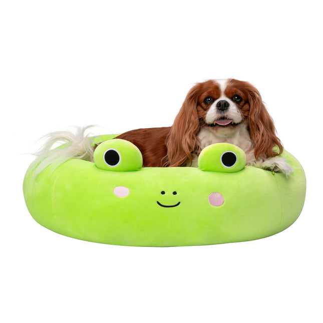 FURVEO - Bädd för hund och katt Wendy the Frog med mjuk plysch