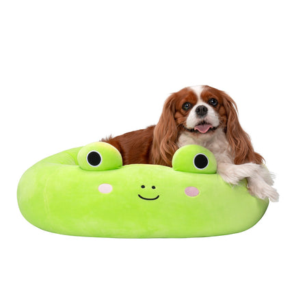 FURVEO - Squishmallows Pet Bed Wendy The Frog, 60 Cm