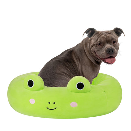 FURVEO - Squishmallows Pet Bed Wendy The Frog, 75 Cm