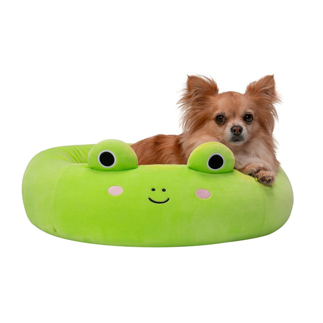 FURVEO - Rund bädd för hund och katt Wendy the Frog, cirka 61 cm, JPT0089-S