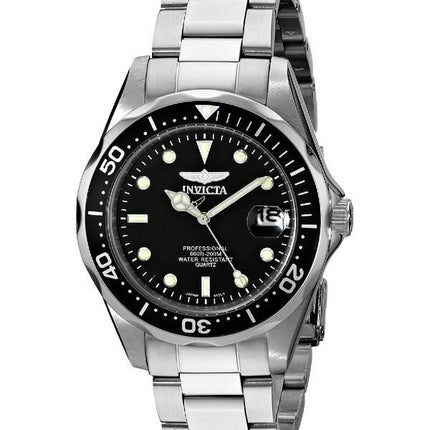 Invicta Pro Diver 200M Quartz Black Dial 8932 herrklocka