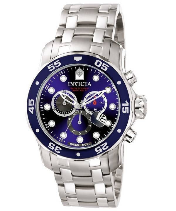 Invicta Pro Diver Chronograph 200M 0070 herrklocka