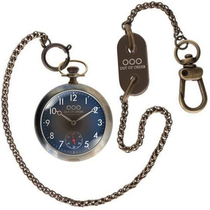 Out Of Order Calabrone Blue Dial OOO.001-8.BL Fickur för män