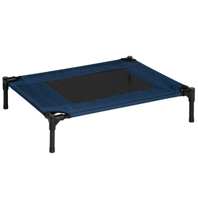PAWROOM - Hundbädd för hundens vila och sovstunder, blå, 76×61×18 cm