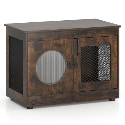 PAWROOM - Hundbur med möbelfunktion för hundens plats i hemmet, 82×47×60 cm