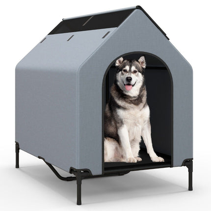 PAWROOM - Hundkoja för hundens egna krypin och vila, 75×110×106 cm