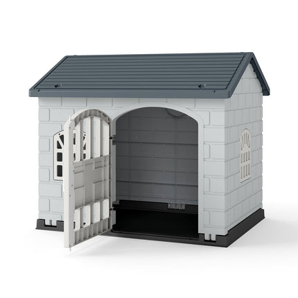 PAWROOM - Hundkoja för hundens egna krypin och vila, 75×58×65 cm, PU10083GR