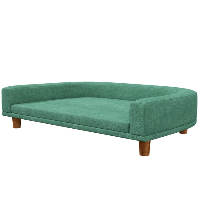 PAWROOM - Hundsoffa för hundens egen sovplats i hemmet, grön, 98×67×25 cm