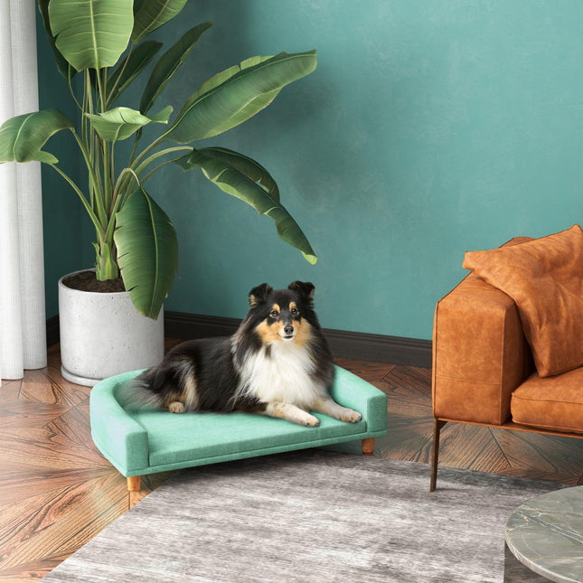 PAWROOM - Hundsoffa för hundens egen sovplats i hemmet, grön, 98×67×25 cm