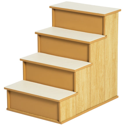 PAWROOM - Hundtrappa för vägen upp till säng och soffa, natur, 40×59×54,2 cm