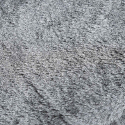 PAWROOM - Hundtrappa med 4 steg och avtagbart överdrag, grå, 60×35×44 cm