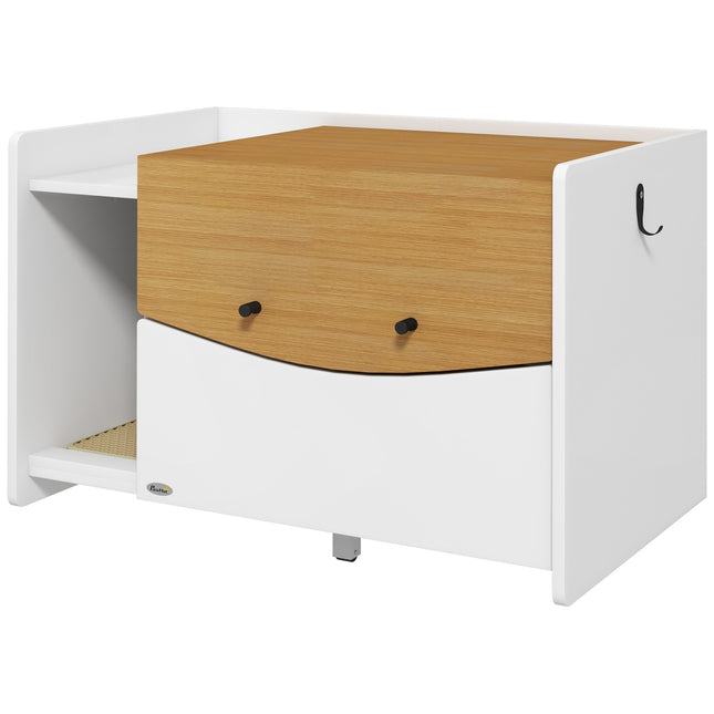 PAWROOM - Kattlådemöbel för en diskret placering av kattlådan, 78×50×51 cm