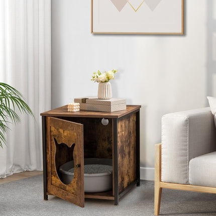 PAWROOM - Kattlådemöbel med förvaring och ventilation, 50×53×55 cm