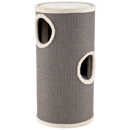 PAWROOM - 4-Level Cat Tree with Sisal Scratch Board and Cozy Bed