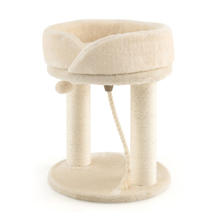 PAWROOM - Klösträd med sisal för kattens egna klösstunder, beige, 53 cm