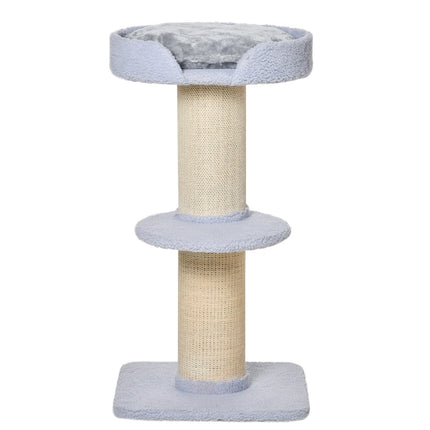 PAWROOM - Klösträd med sisal för klös och aktivitet i hemmet, blå, 91 cm
