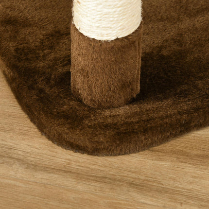 PAWROOM - Klösträd med sisal och hängmatta, creme/brun, 153 cm