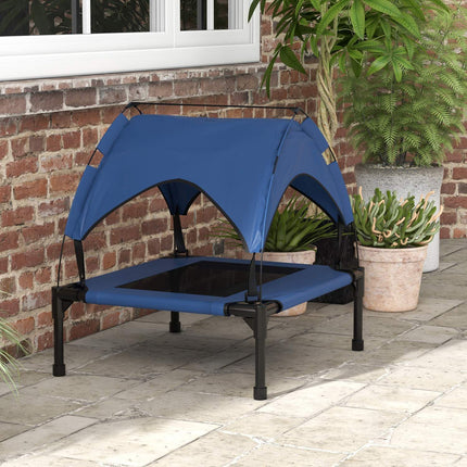 PAWROOM - Raised outdoor dog bed with breathable roof