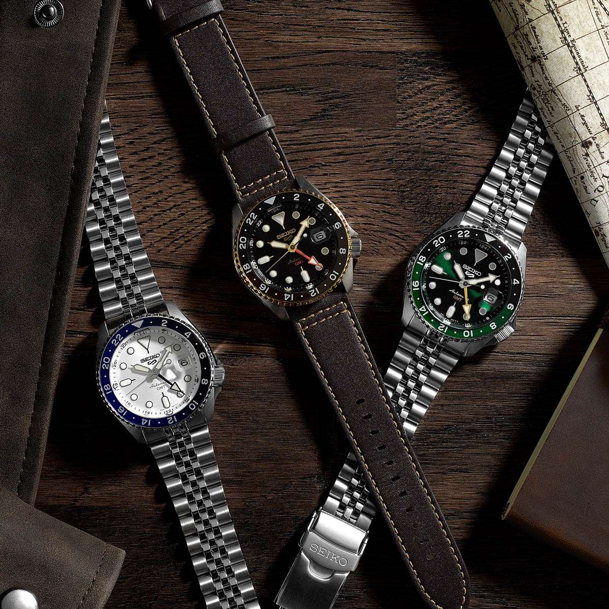 SEIKO 5 Mod. SPORTS AUTOMATIC GMT - WHITE