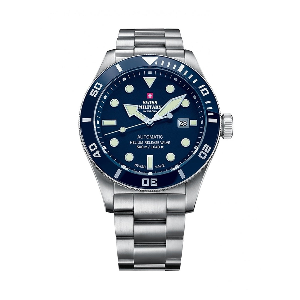 SWISS MILITARY By CHRONO WATCHES Mod. SMA34075.02