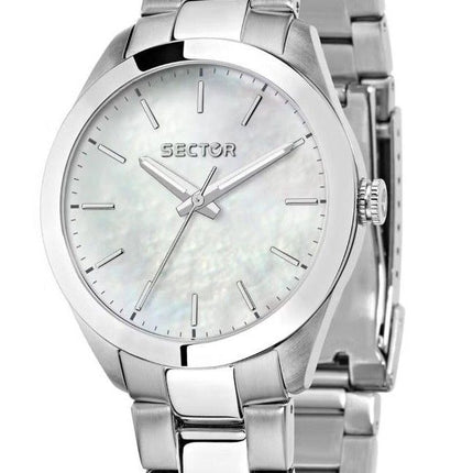 Sector 220 Just Time Stainless Steel Pärlemorskiva Quartz R3253588522 Damklocka