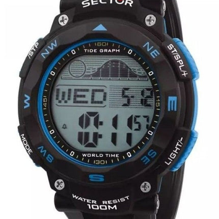 Sector EX-35 Digital Black Dial Quartz R3251534002 100M herrklocka