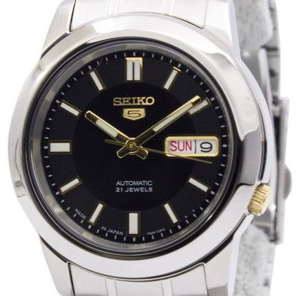 Seiko 5 Automatic 21 Jewels Japan Made SNKK17 SNKK17J1 SNKK17J Herrklocka